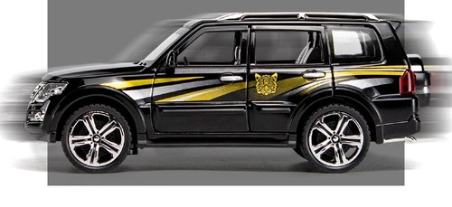 1:32 Mitsubishi PAJERO SUV Aleación Coche Modelo Diecasts Vehículos de Juguete Luz de Sonido Coche - Imagen 15 de 22