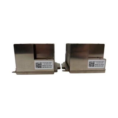 Poweredge R710 Processor Cooler Module Lot 2x Dell PowerEdge R710 Server CPU Heatsink Dell P/N: 0TY129 Tested ...