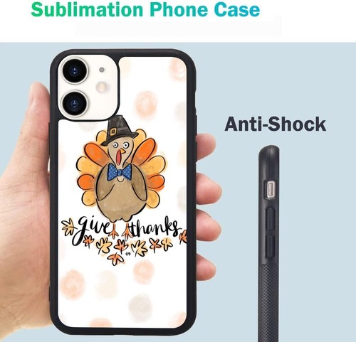 Fall Pumpkin Thanksgiving turkey Impact Case For Apple iPhone 12 13 14 15 - Picture 14 of 25