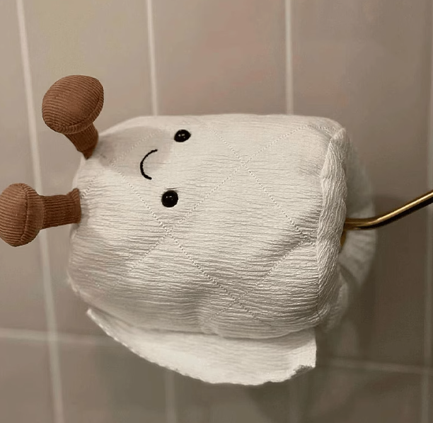 Jellycat Amuseables Toilet Paper Roll NWT 6