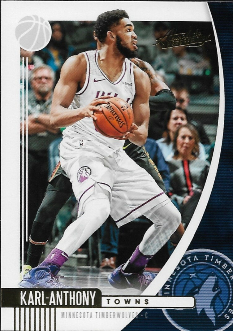 Karl Anthony-Towns Absolute Memorabilia 19-20 #22 Minnesota