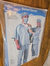 Doctor Doctor Scrubs Halloween Cosplay Adult Size Costume lot