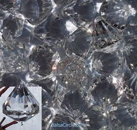 60 Small Clear Crystal Like Drop Ornaments, New, Free Shipping on sale 60 Small Clear Crystal Like Drop Ornaments, New, Free Shipping on sale