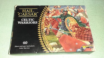 Hail Caesar - Celtic Warriors ,40 Hard Plastic Figuren 28mm, Warlord Games