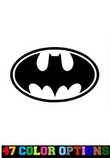 Decal Vinyl Truck Car Sticker - Dc Comics Batman Classic Logo