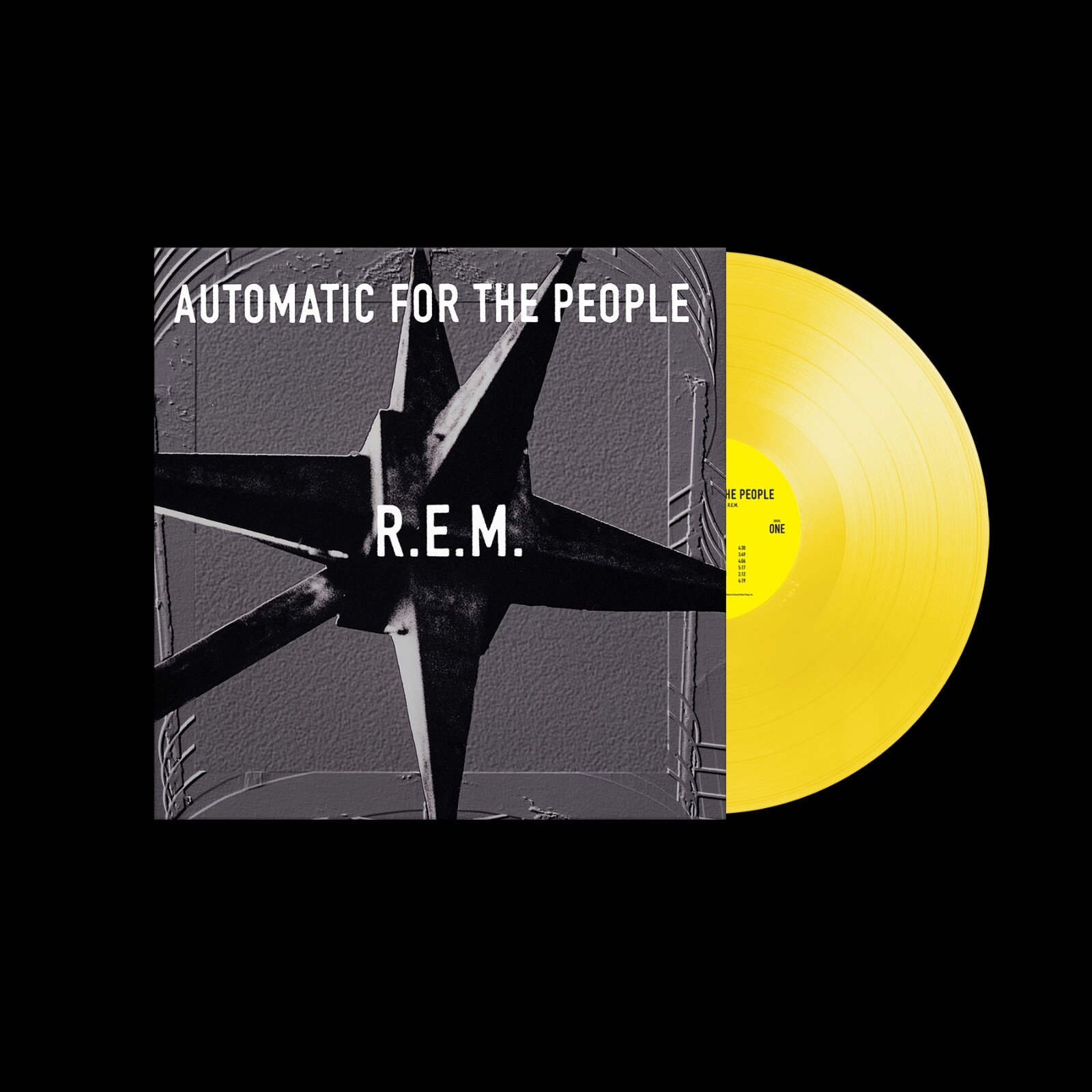 R.E.M. Automatic For The People Vinile Lp Colorato Giallo Nuovo e Sigillato