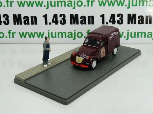 Maquette De Voiture Citroën 2CV AZLF Cardans Au 1/43 - Marque Eligor - Neuf
