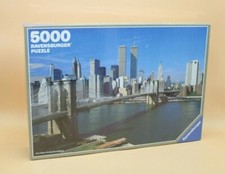 🧩NEU: NEW YORK CITY 5000 Teile Ravensburger altes Puzzle von 1988 jigsaw🧩 