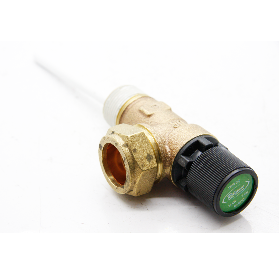 Heatrae 95605821 Temp Pressure Relief Valve, 7Bar, Megaflo (w/o