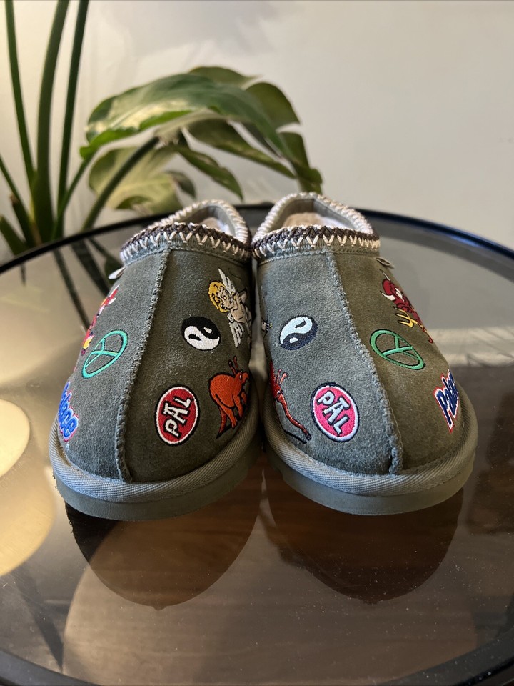 Palace x UGG Tasman Slipper Burnt Olive Green Men’s US Size 4 / Wmns