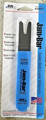 Jam-Bar Toilet Bolt Lock Wrench NEW - Plumbing Tools - Toilet Replacement Nut