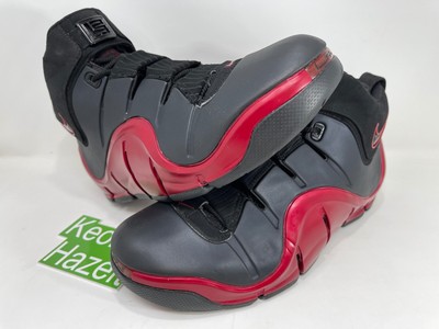 Nike Zoom Lebron 4 IV Black Crimson CTK 