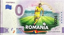 Ticket 0 Euro Football Color Ticket Romania Euro 2024 Number Various