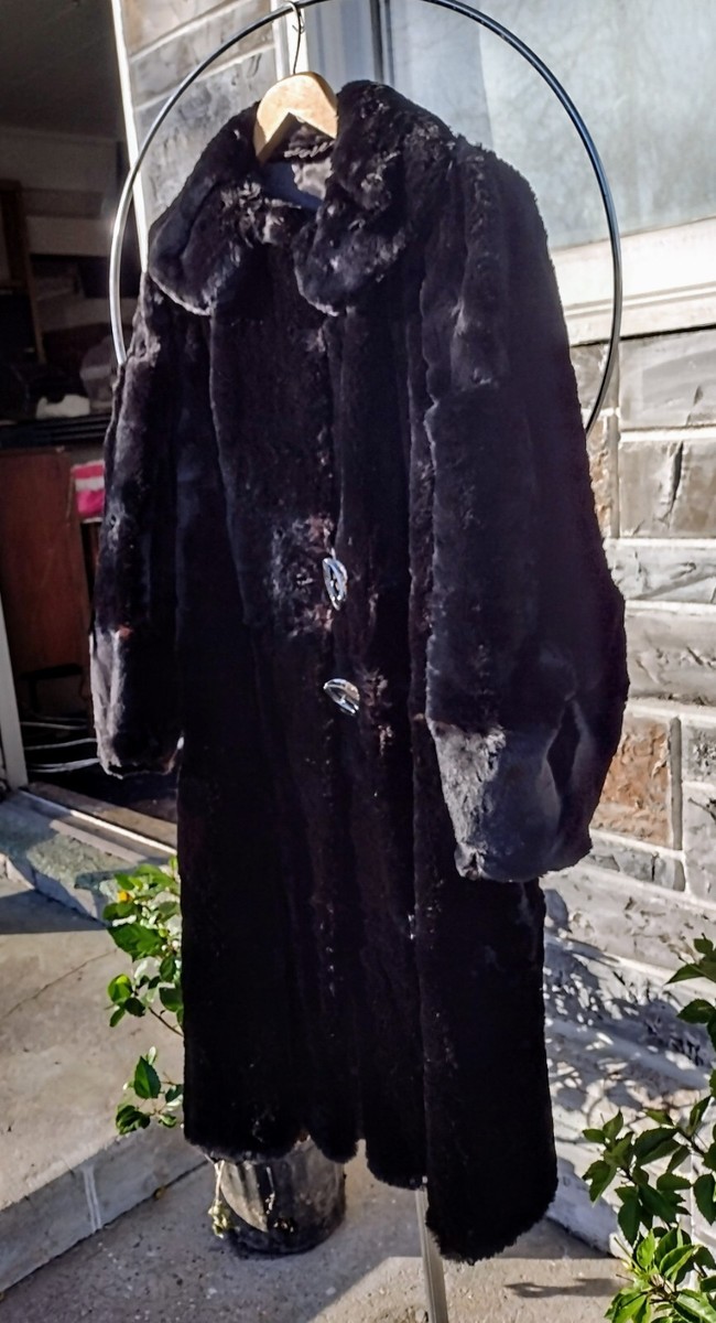 wjk M64 FUR MODS COAT ブラック L USED wjk M64 ブラック モッズコート Mサイズ 美USED wjk M64 ブラック