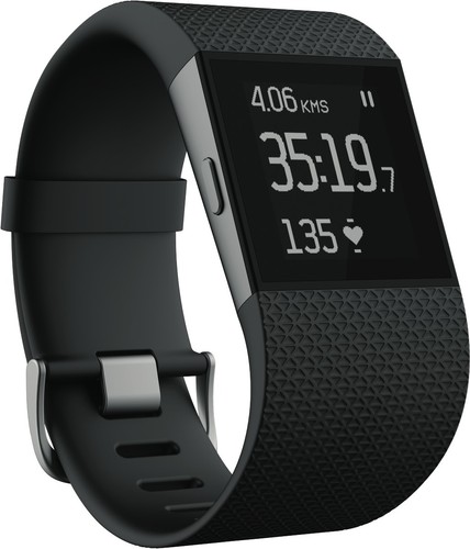 NEW Fitbit 2748040 Surge Black Large