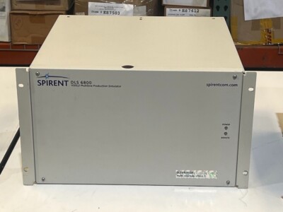Spirent DLS 6800 VDSL2 Multiline Production Simulator DLS-6826-08 Needs P/S
