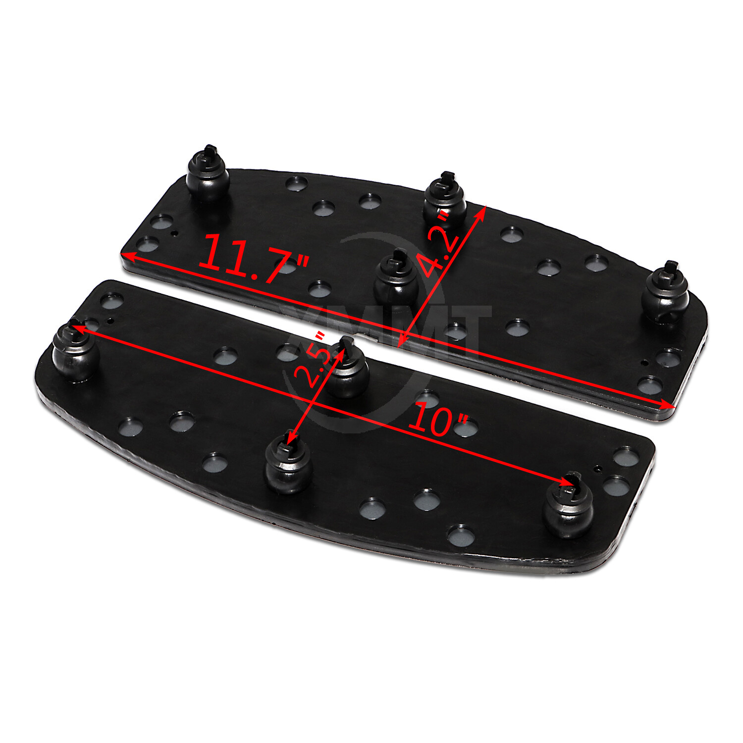 Motorcycle Front Rubber Rider Insert Floorboard For Harley Touring Softail Dyna eBay