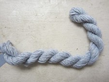 Silk and Ivory Needlepoint Yarn Stardust Pewter Touch of Shimmer 717