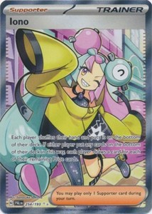 Iono 254/193 Ultra Rare Full Art Trainer Paldea Evolved