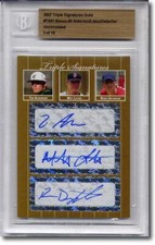 Tim Alderson * Mat LATOS * Ross DETWILER * Rookie Autograph BGS Auto RC #/10