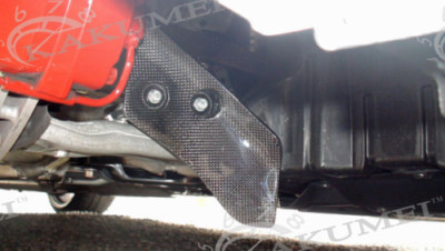 ミツビシ 純正 ランエボ 8 9 10 CT9A ブレーキ冷却エアガイド Carbon Brake Cooling Guides For Mitsubishi Evolution EVO 7 8 9 X