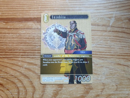 Juego de cartas coleccionables de jcc de Final Fantasy individuales - opus 10 - varios - Imagen 54 de 91