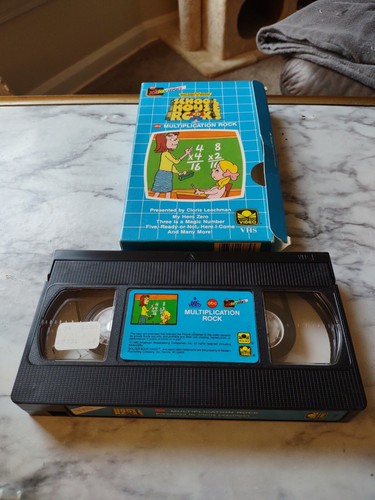 School House Rock Multiplication Rock VHS ABC Golden Vision Kidavision - Picture 6 of 6