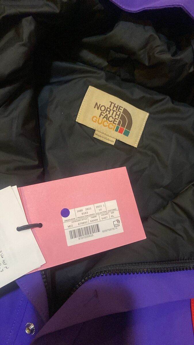 Gucci x The North Face Caban Tessuto Techno Ripstop Jacket Gucci x The North Face Caban Tessuto Techno Ripstop Jacket