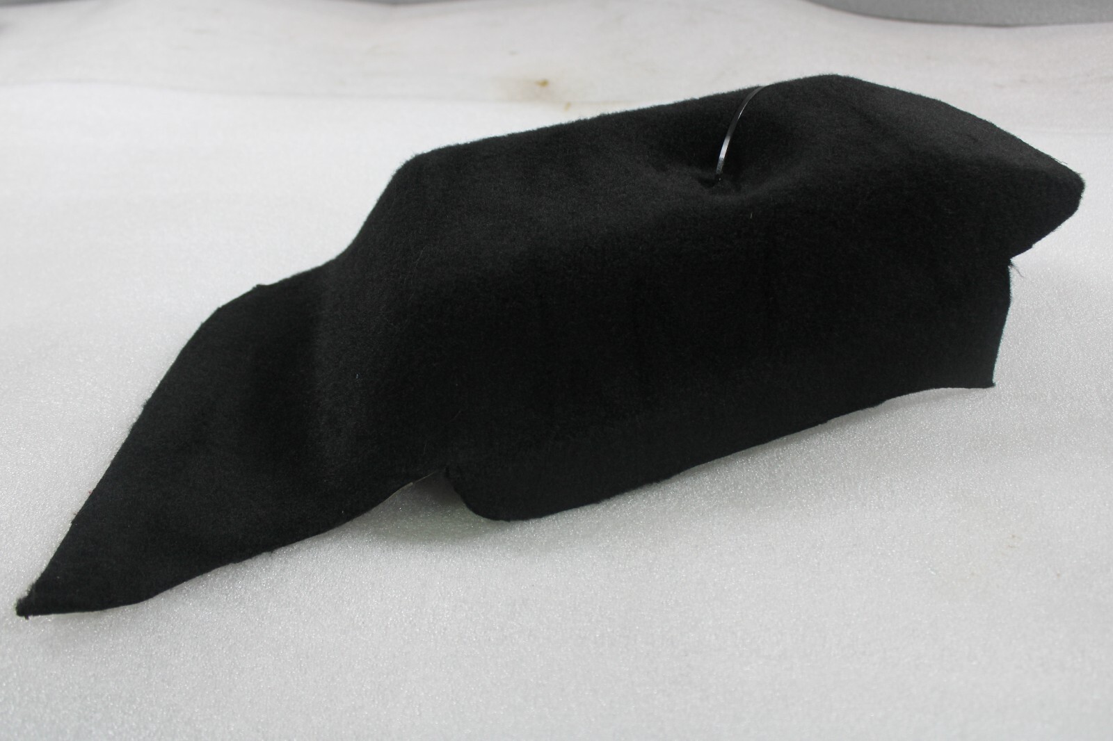 Ferrari 550, 575, LH, Tail Light Carpet Cover, Black, Dmg, Used, P/N 64921290