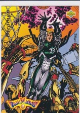 LARRY BIRD Upper Deck FANIMATION Comic Cartoon Art Super Hero Card BOSTON CELTIC