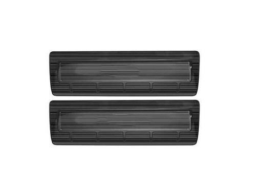 Black Titanium Rear Seat Panel Cover Trim Fit For Toyota Corolla Cross 2022-2023 - Imagen 5 de 6