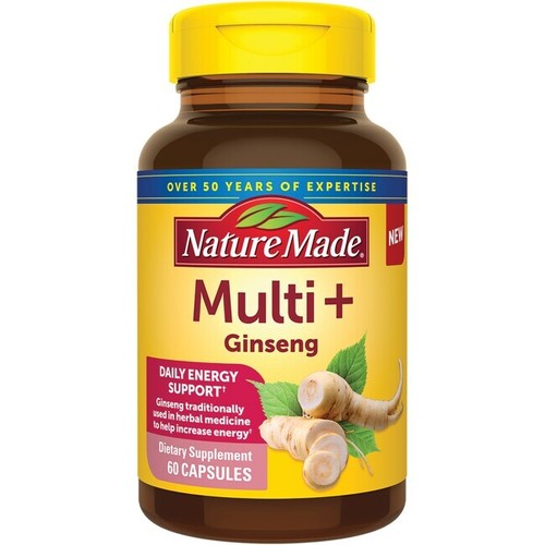 Nature Made Multi + Ginseng 60 Caps