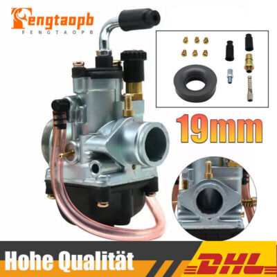 19mm Motorrad Vergaser Für Dellorto PHBG 19 BS 19mm Racing Carb 2T MBK BWS Beta