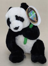 FAO Schwarz Panda Bear Toy Plush Planet Love 10inch NWT Recycled, Brand New