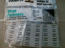 Solartex 19030 Wood Fasteners, 30 pk., FREE SHIPPING