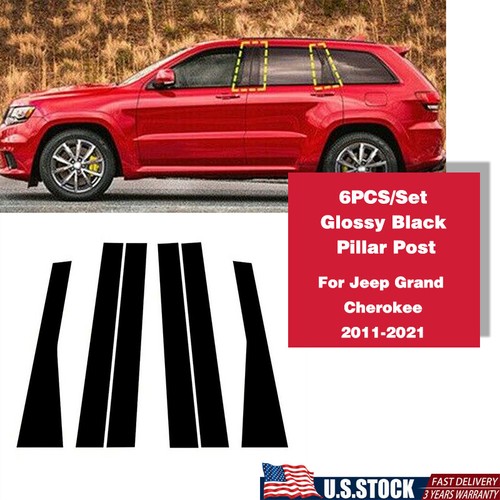 Chrome Pillar Posts 6PCS Stainless Door Trim FOR LINCOLN LS 2000-2006