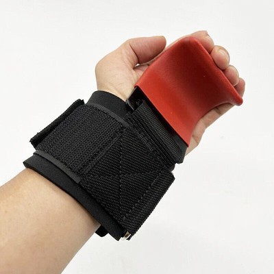 Zughilfen mit Haken für Krafttraining Zughilfe Set für Fitness Bodybuilding
