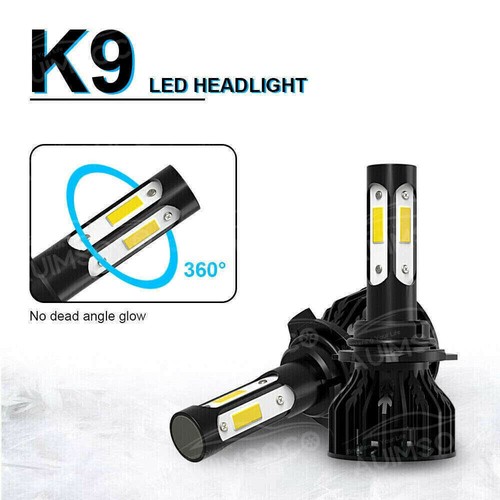 For Toyota Highlander 2011-2019 Combo 6000K LED Headlight Hi/Lo Fog Light Bulbs - Picture 5 of 12