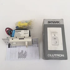 LOT OF 2 LUTRON SKYLARK SLV-603P-AL 450W 3 WAY MAGNETIC LOW-VOLTAGE DIMMER ALMON