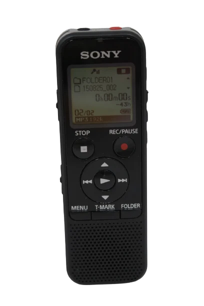 Sony ICD-PX440 Stereo Digital Voice Recorder MP3 Micro SD USB Slot Mic TESTED