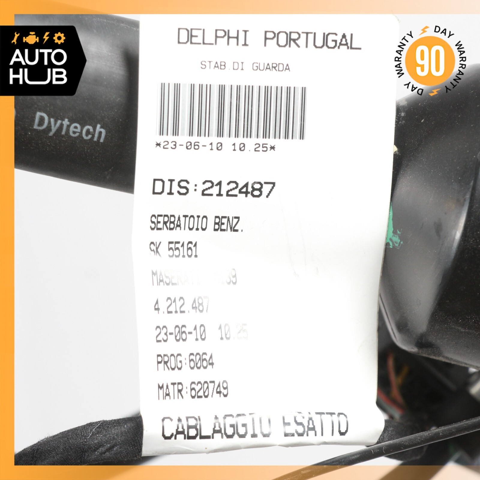 06-13 Maserati Quattroporte S GT S M139 Gas Fuel Tank Reservoir Assembly OEM 61k