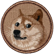 Doge Patrol Patch - 2" Round Embroidered Patch