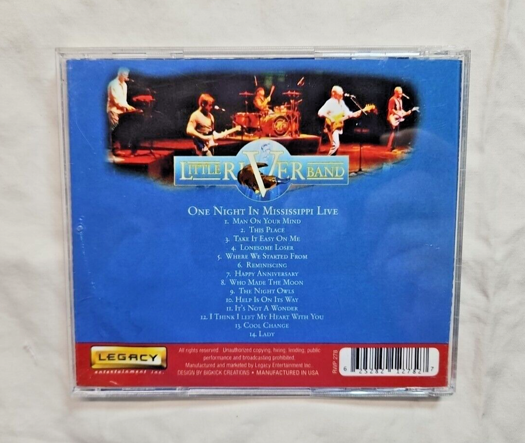 One Night in Mississippi Live by Little River Band (CD, 2008) for