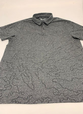 Under Armour Shirt Polo Short Sleeve Gray XL Men's A47