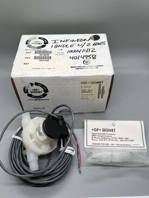 GF SIGNET 3-2507.100-6V MINI FLOW SENSOR, +GF + SIGNET 159000264