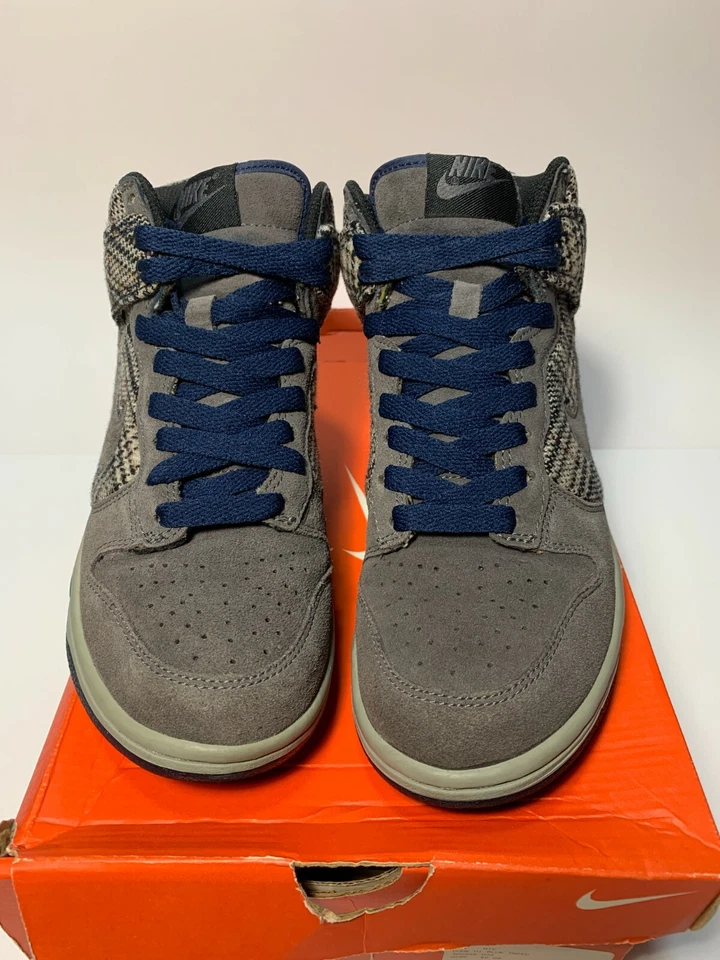 Nike Dunk High Premium Tweed 2007 talla 4,5Y Supreme OG CALI SB Forbes Jedi Low 4 Foto 2 de 4