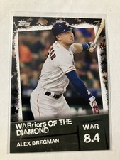 2020 Topps Warriors of the Diamond Black /299 Alex Bregman #WOD-37