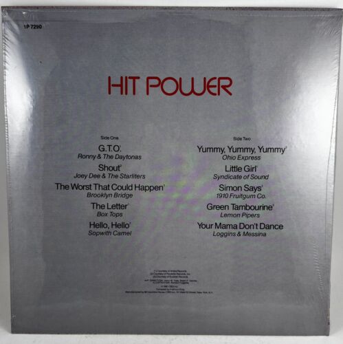 New Various Artists Hit Power LP Vinyl Record Columbia House Compilation Sealed - Picture 2 of 5