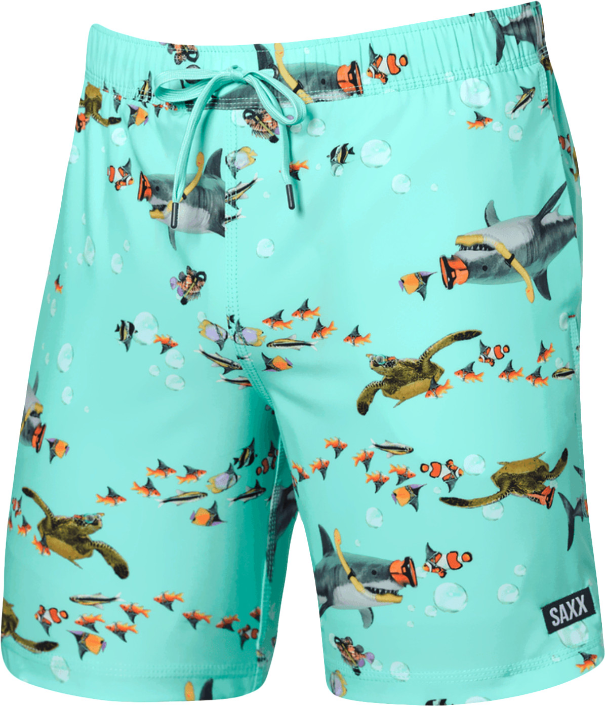 Купальник Плавки SAXX Oh Buoy - NWT Mens XL Бирюзовый Мульти - 46685-C4 5390₽