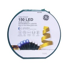 GE Color Choice 150-Count Dual Color Blue or Cool White LED MicroBright Lights